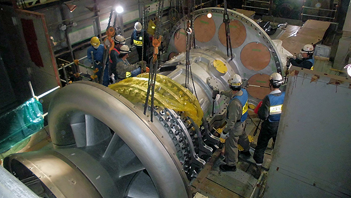 Renewal Work for Gas Turbine (Source:TEPCO Fuel & Power, Inc)